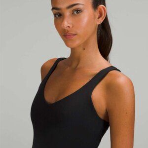 Lululemon Align Ribbed Tank Top Black sz 8